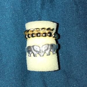 collection of toe rings